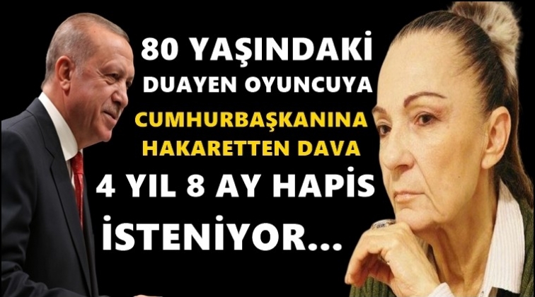 80 yaşındaki oyuncuya hapis istemi...