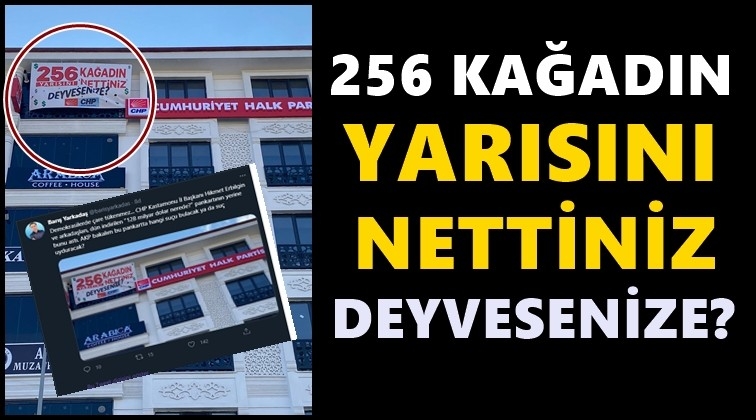 "256 kağadın yarısını nettiniz deyvesenize?"