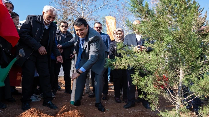 29. Etap Şehitkamil Ormanı Hacıbaba Bölgesi’nde oluşturuldu