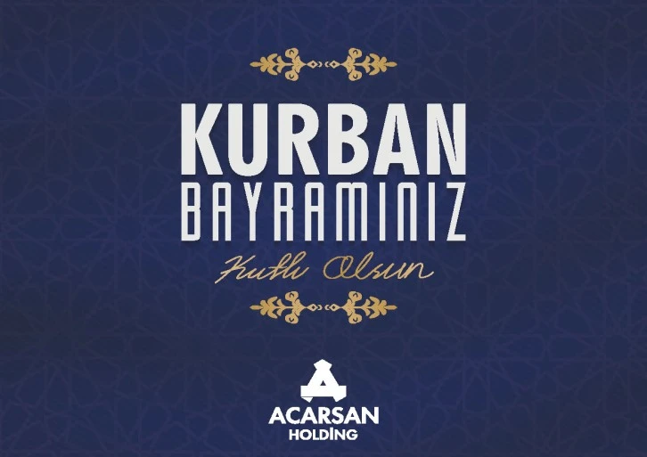 Acarsan Kurban Bayramı Tebriği