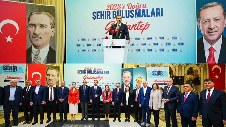 AK Parti Gaziantep'te "2023'e Doğru Şehir Buluşmaları"
