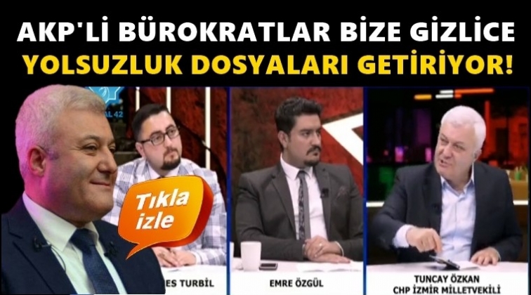 AKP’li bürokratlar gizlice yolsuzluk dosyaları getiriyor!