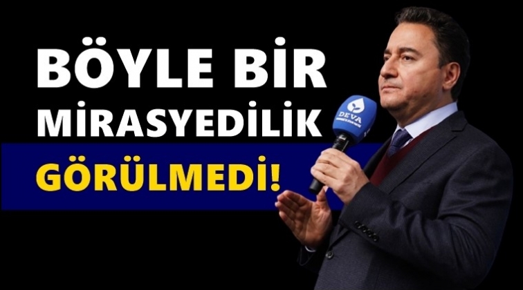 Ali Babacan: Çin modeliymiş...