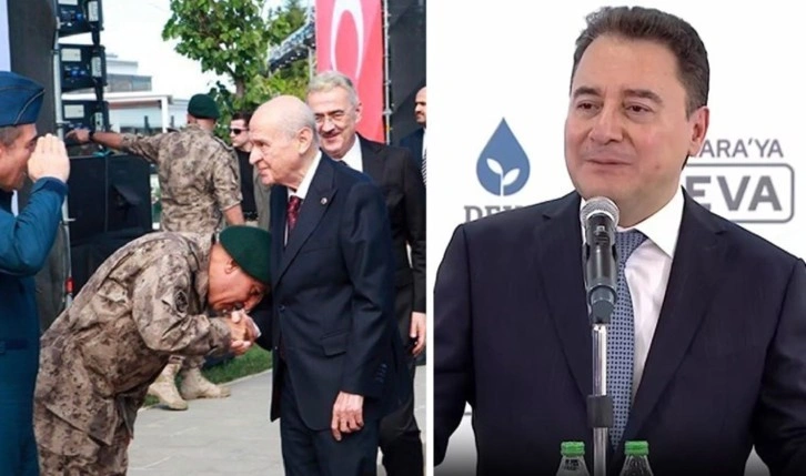 Ali Babacan'dan Bahçeli'ye 'el öptürme' tepkisi