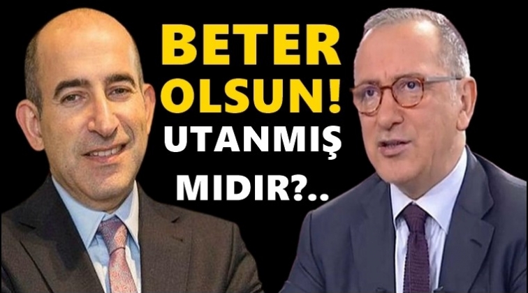 Altaylı'dan Melih Bulu'ya: Beter olsun!