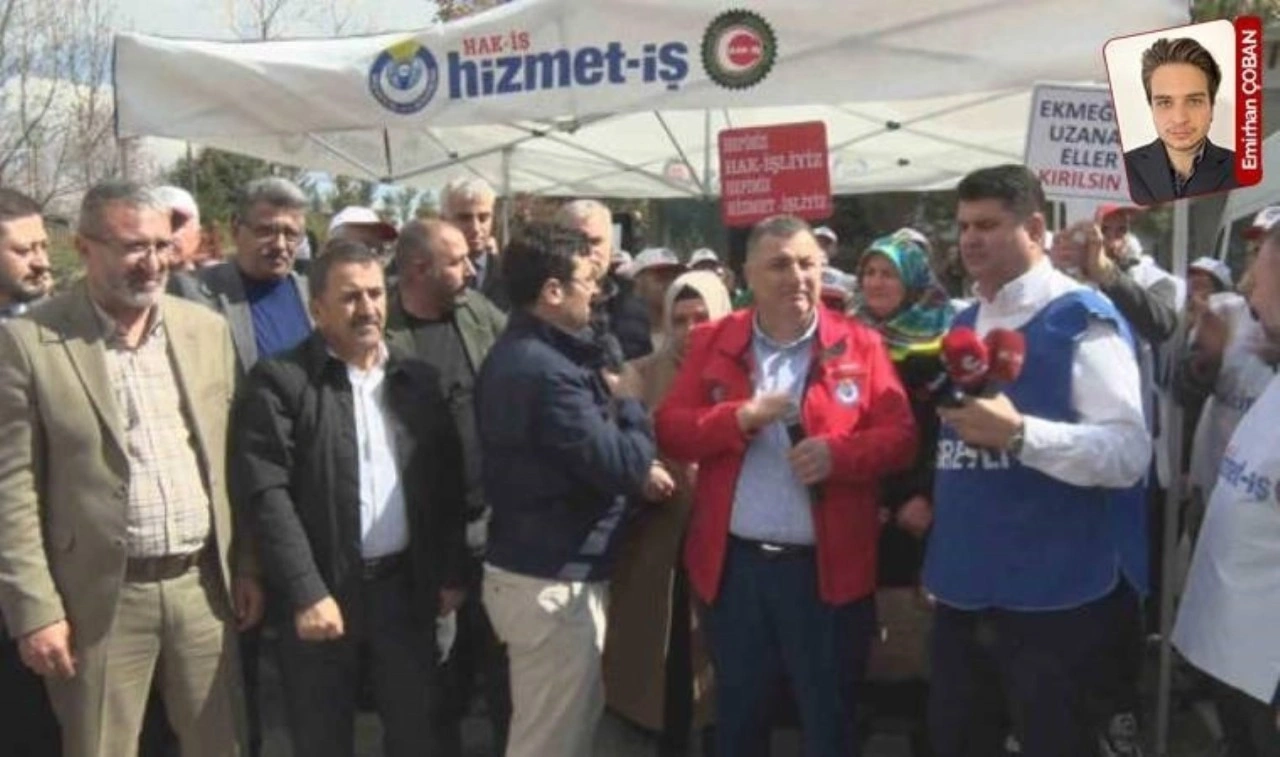 Altındağ Belediyesi'nde işçiler, AKP'li başkana karşı haklarını arıyor