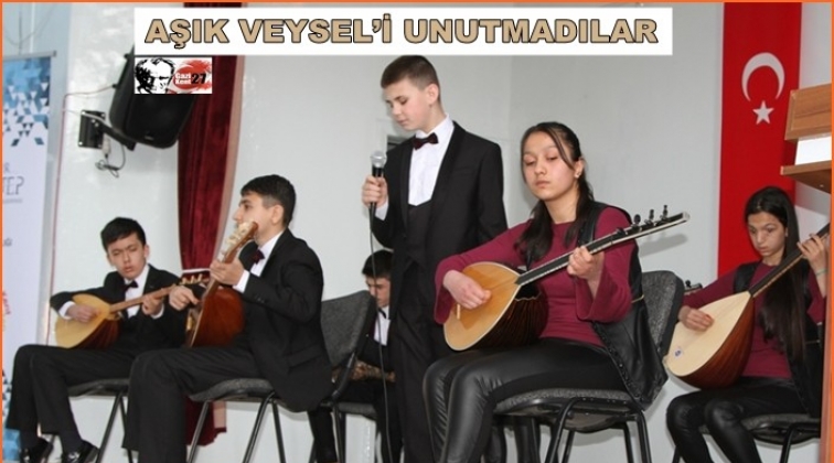 Aşık Veysel'i unutmadılar