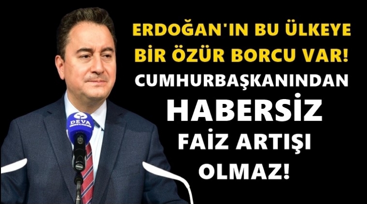 Babacan: Faizde Kongo ile yarışıyoruz