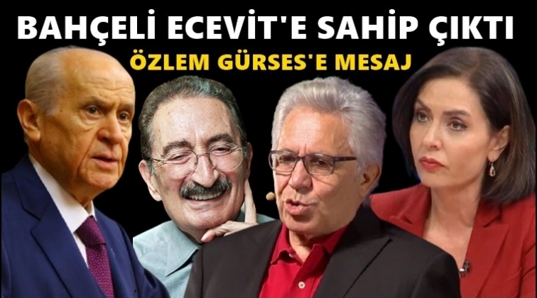 Bahçeli dayanamadı, Özlem Gürses'e mesaj gönderdi!