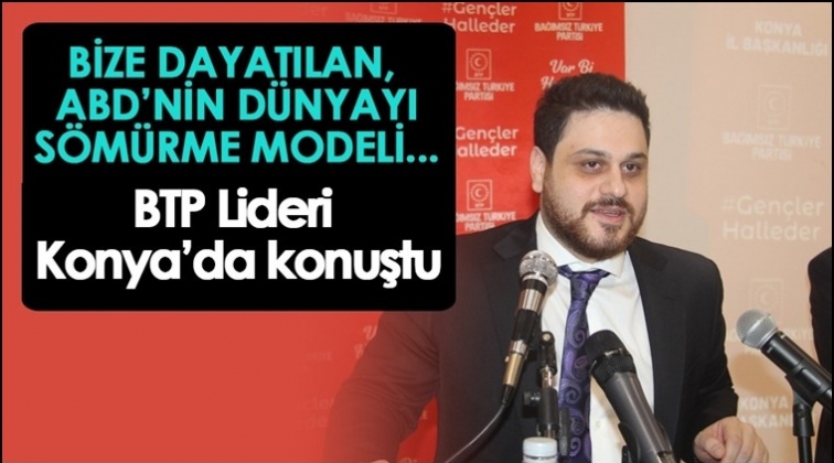 Baş: Dayattıkları model, ABD'nin sömürme modeli