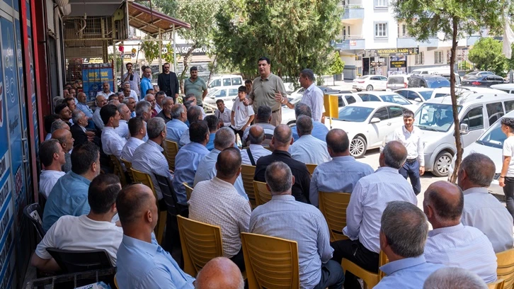 Başkan Umut Yılmaz muhtarlarla buluştu