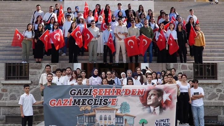 Başkan Yılmaz gençleri Gazişehir'den Gazi Meclis'e götürdü