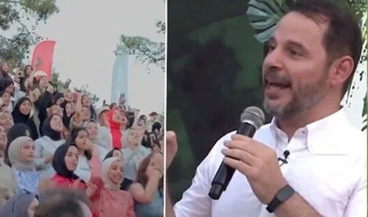 Berat Albayrak TÜGVA'nın kampında ortaya çıktı