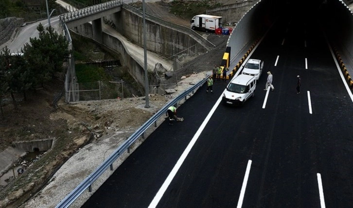 Bolu Dağı Tüneli ulaşıma açıldı: Trafik çilesi bitti