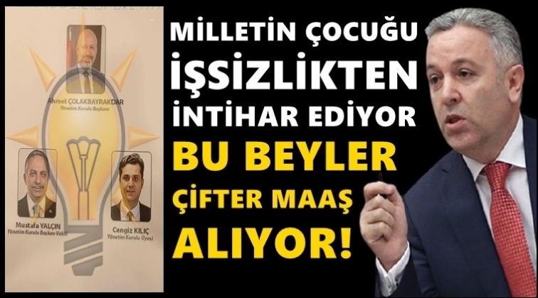 Bu kez de çift maaşlı belediye başkanları çıktı!..