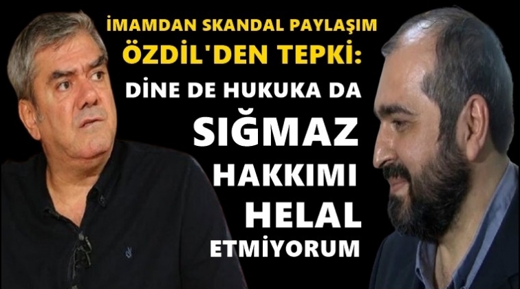 İmamdan skandal paylaşıma destek!..