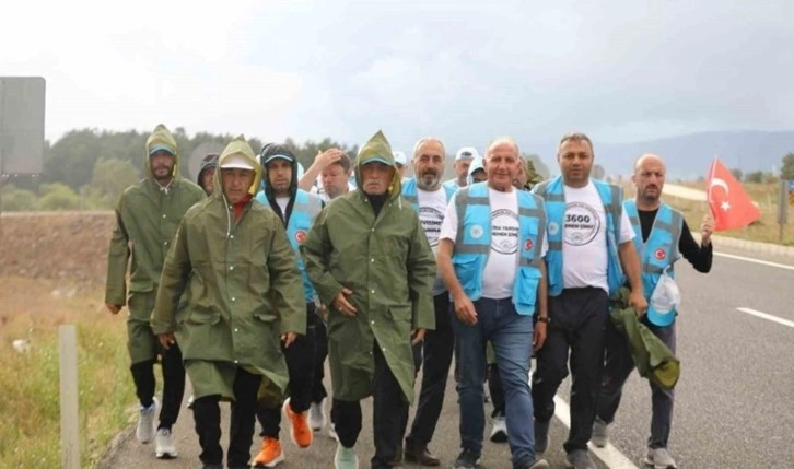 Büro Memur-Sen'in yürüyüşü sürüyor!