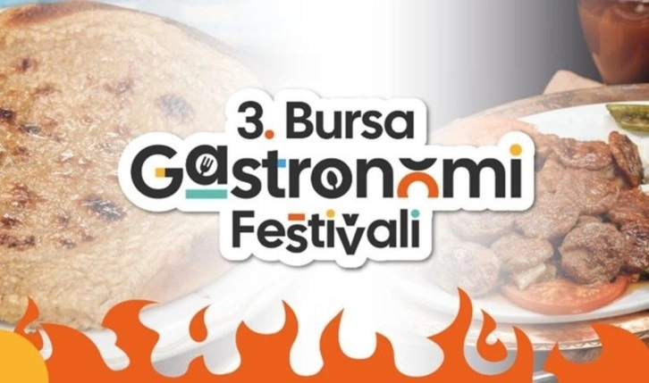 Bursa Gastronomi Festivali'nde ünlü yağmuru