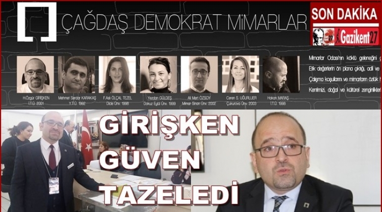 Çağdaş Demokrat Mimarlar farklı kazandı