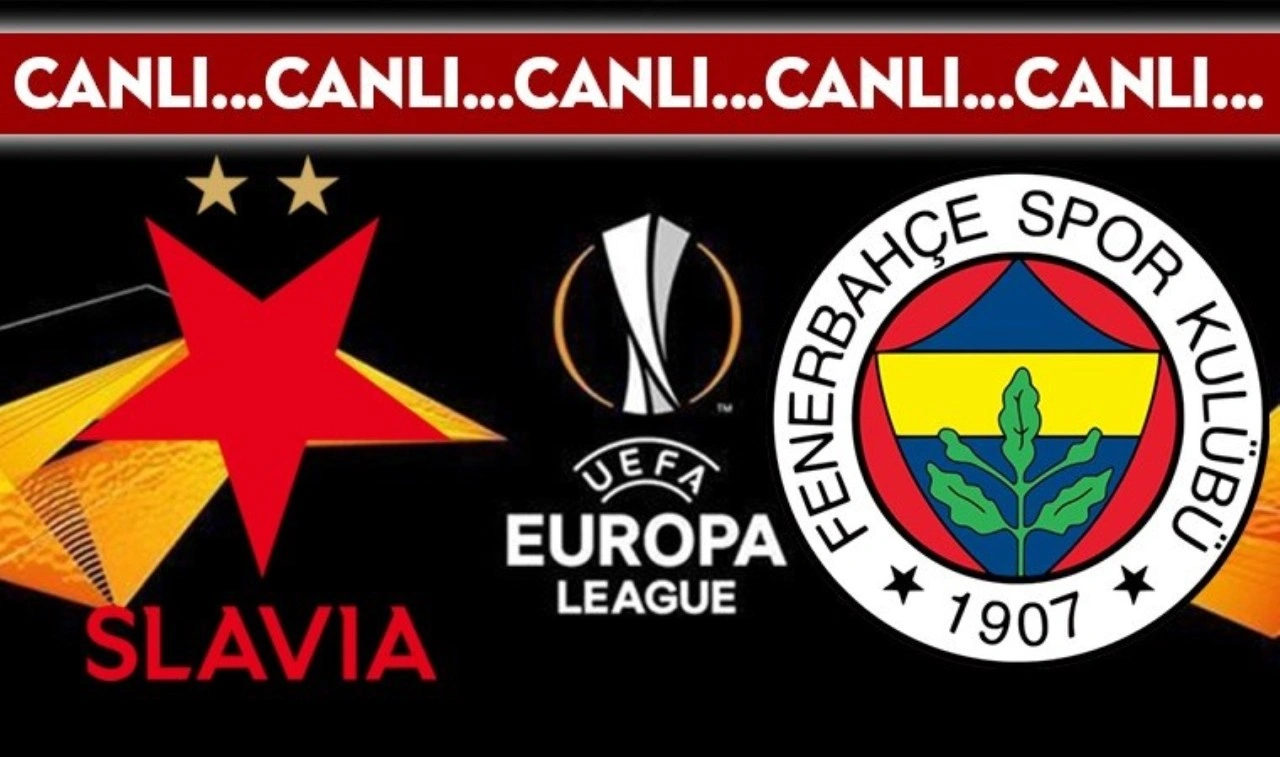 CANLI YAYIN: Slavia Prag - Fenerbahçe CANLI ANLATIM - 2024/2025 UEFA Avrupa Ligi'nin 5. haftası