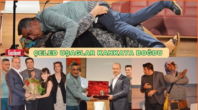 Çeled Uşaglar, kahkahaya boğdu