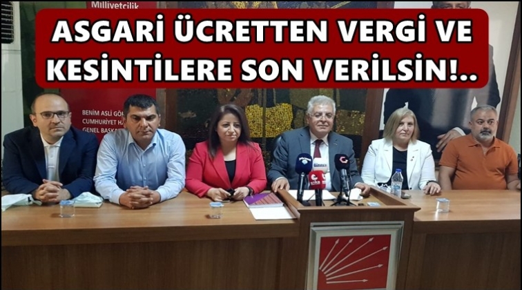 CHP'den 81 ilde “asgari ücret” açıklaması...