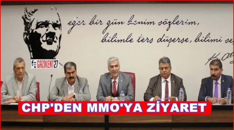 CHP'den MMO'ya ziyaret