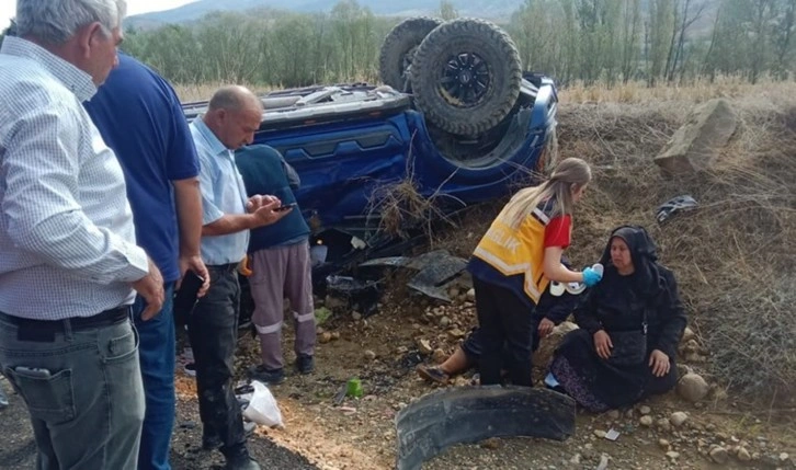 Çorum’da iki cip çarpıştı: 1 ölü, 7 yaralı