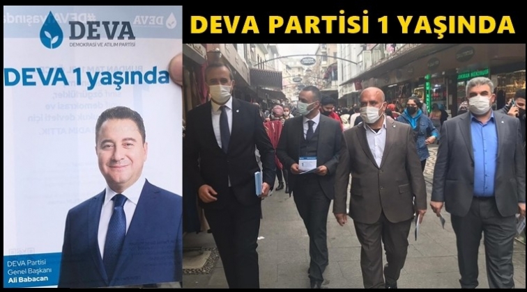 DEVA Partisi 1 yaşında…