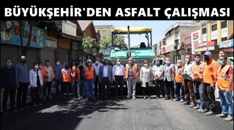 Doğumevi Kavşağı'na yeni asfalt...