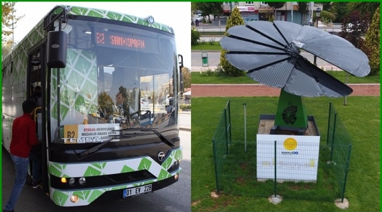 Elektrikli otobüsler sefere başladı