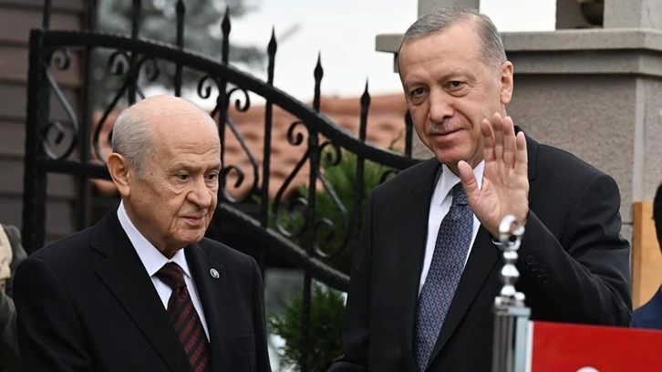 Erdoğan ile Bahçeli Beştepe'de görüşecek