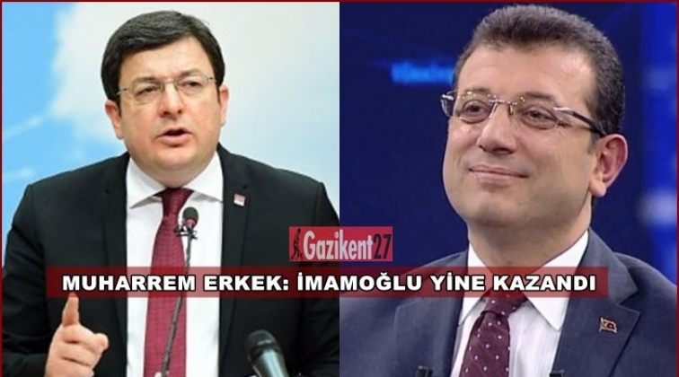 Erkek: Ekrem İmamoğlu yine kazandı