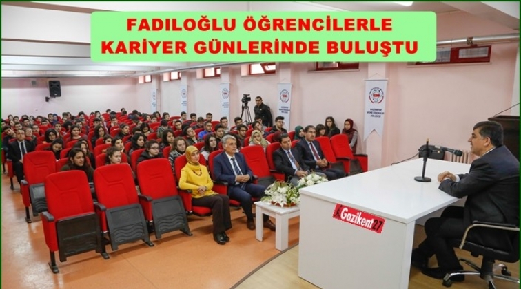 Fadıloğlu, “Kariyer Günleri” programına katıldı