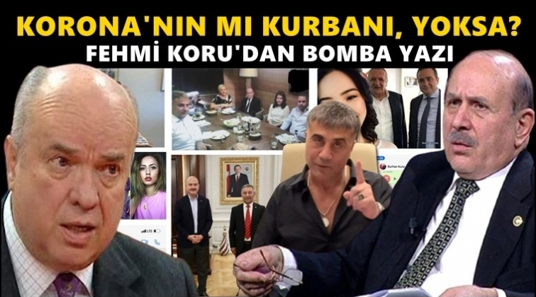 Fehmi Koru'dan Burhan Kuzu'nun ölümüyle ilgili bomba yazı...