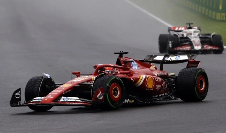 Formula 1 Belçika Grand Prix'nde pole pozisyonu Charles Leclerc'in!