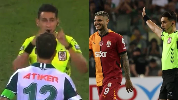 Galatasaray'ın golü böyle iptal edilmiş!