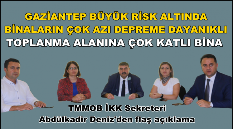 Gaziantep büyük risk altında!..