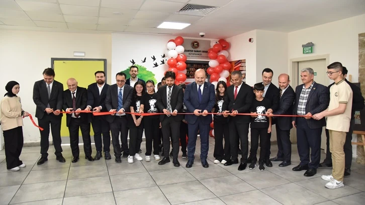 Gaziantep Sanayi Odası Kütüphanesi'nin açılışı yapıldı