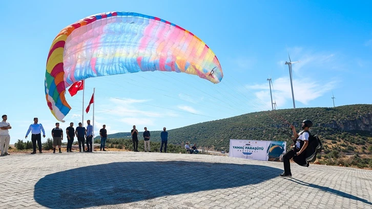 Gaziantep’te Yamaç Paraşütü Festivali başladı