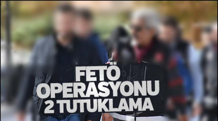 Gaziantep'te FETÖ operasyonu: 2 tutuklama