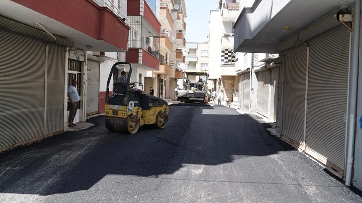 Gazikent'e kapsamlı asfalt çalışması