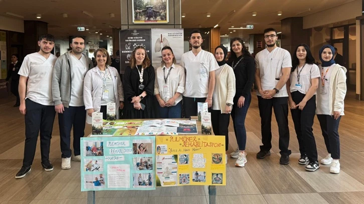 GİBTÜ'de Pulmoner Rehabilitasyon Haftası farkındalık etkinliği 