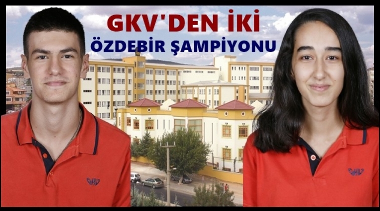 GKV’den İki ÖZDEBİR şampiyonu...