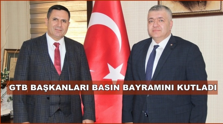 GTB Başkanları Basın Bayramı'nı kutladı