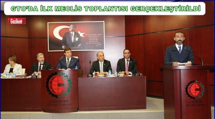 GTO'da ilk meclis toplantısı yapıldı