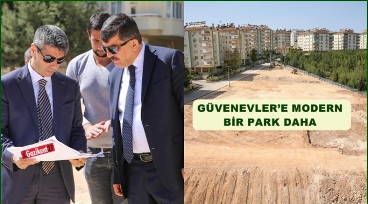 Güvenevler Mahallesi’ne bir park daha geliyor