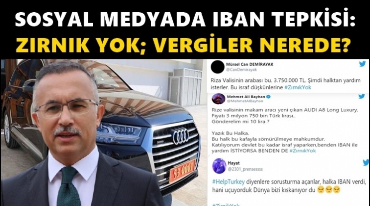 'IBAN' isyanı: Zırnık yok; vergilerimiz nerede?