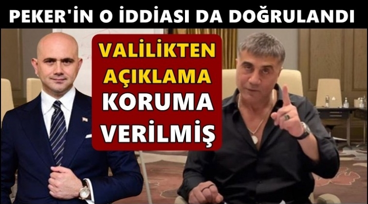 İstanbul Valiliği Sedat Peker’in  iddiasını doğruladı!