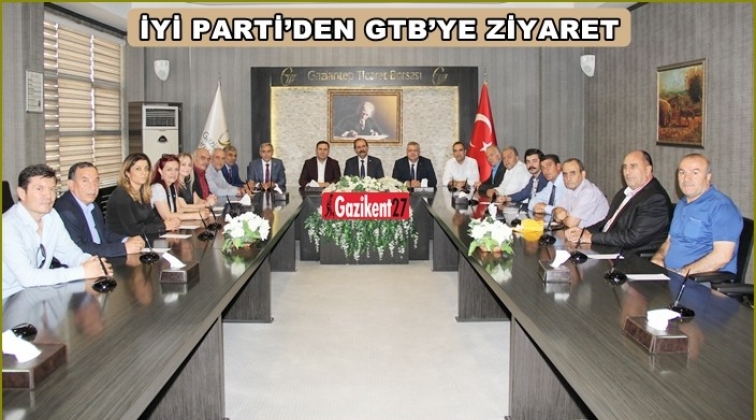 İyi Parti adayları GTB'yi ziyaret etti